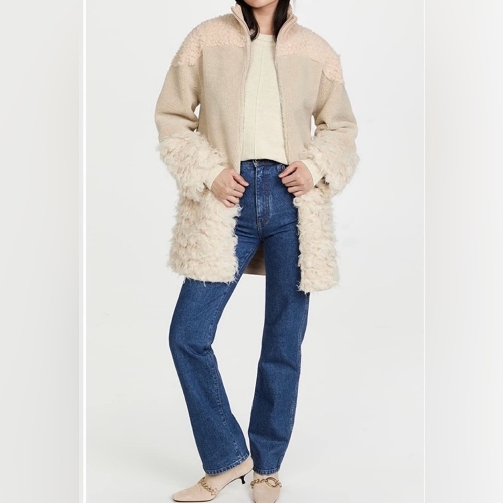 Something Navy Beige Jacket